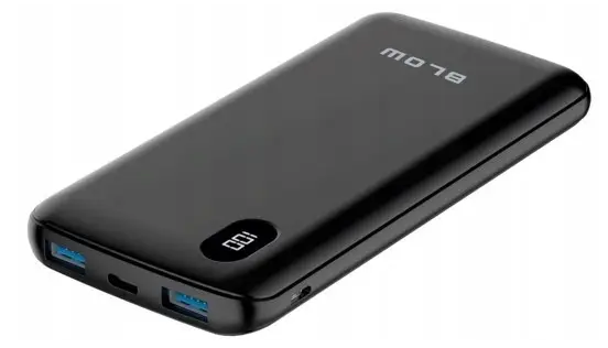 Повербанк Blow PB40A 20000mAh USB-C 2xUSB Чорний - Фото 4 Повербанк Blow PB40A 20000mAh USB-C 2xUSB Чорний - зображення 4
