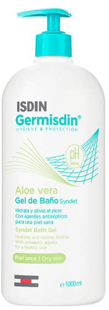 Żel pod prysznic Isdin Germisdin Body Hygiene Dry Skin 1000 ml (8470002362659) - obraz 1