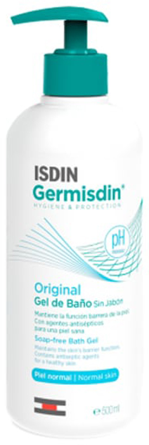 Żel pod prysznic Isdin Germisdin Body Hygiene With Dispenser 500 ml (8470003854849) - obraz 1