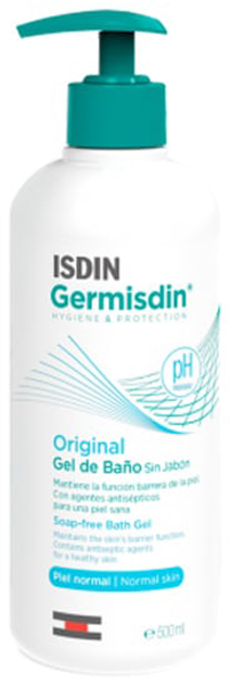 Гель для душу Isdin Germisdin Body Hygiene With Dispenser гіпоалергенний 500 мл (8470003854849) - зображення 1