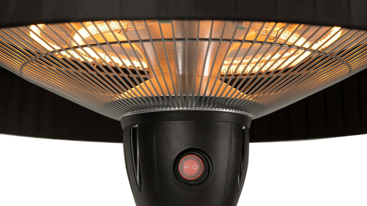 Інфрачервоний обігрівач Sunred ARTIX C-HB Heater, Artix Compact Bright Hanging, Power 1500 W Black (8718801857656) - зображення 2