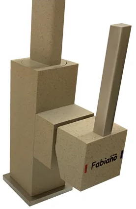 Кухонный смеситель Fabiano FKM 52 SS Beige 8232.401.0659 - изображение 2