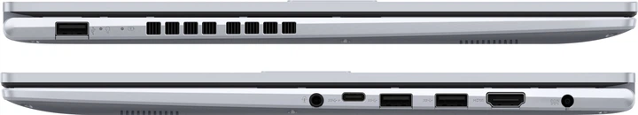 Ноутбук ASUS VivoBook 17X M3704YA-AU092 (90NB1191-M00400) Transparent Silver / 17.3" IPS Full HD / AMD Ryzen 5 7530U / RAM 16 ГБ / SSD 1 ТБ - изображение 8