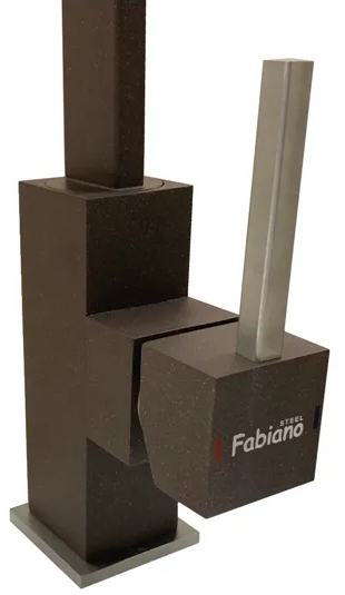 Кухонний змішувач Fabiano FKM 52 SS Espresso 8232.401.0660 - зображення 2