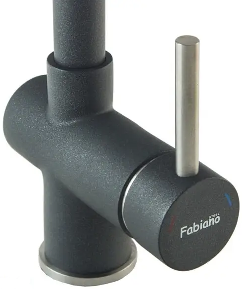 Кухонный смеситель Fabiano FKM 46P SS Antracit 8232.401.0194 - изображение 3