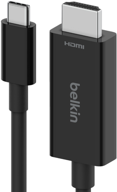 Кабель Belkin USB-C к HDMI 2.1, 2 м (AVC012BT2MBK) - зображення 3