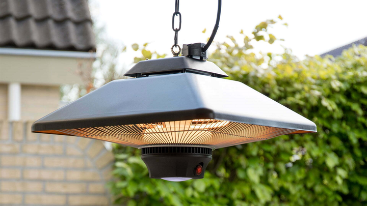 Promiennik podczerwieni Sunred CE17SQ-B Heater, Spica Bright Hanging, moc 2000 W Czarny (8718801855461) - obraz 4