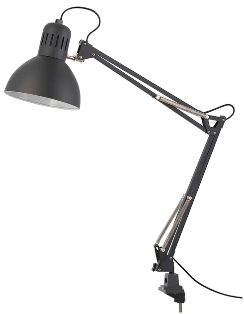 Настольная лампа IKEA TERTIAL dark-grey (503.553.95) – фото, отзывы ...