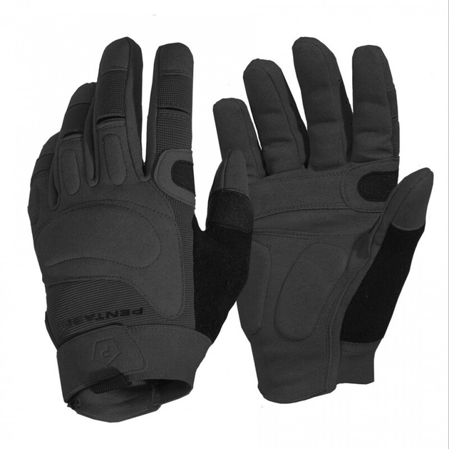 Тактичні рукавички Pentagon Karia Gloves P20027 Large, Чорний - зображення 1