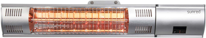Інфрачервоний обігрівач Sunred RD-SILVER-2000W Heater, Ultra Wall, Power 2000 W Silver (8717568089188) - зображення 1