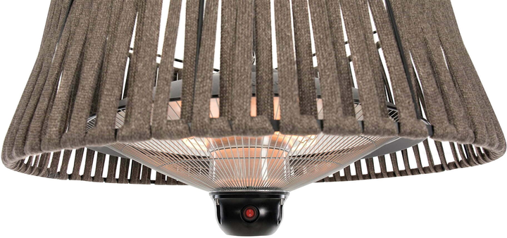 Інфрачервоний обігрівач Sunred Heater, Artix Corda Bright Hanging, Power 1800 W Brown (ARTIX M-HO BROWN) - зображення 2