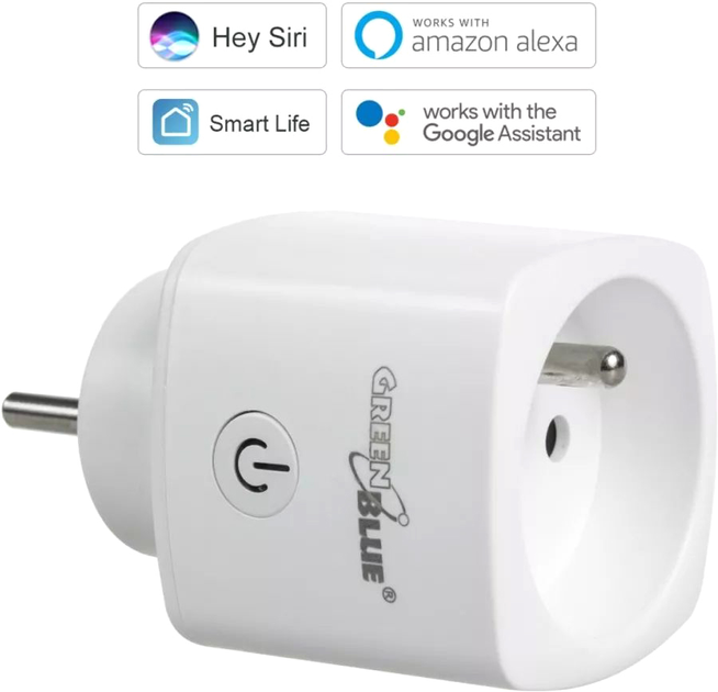 Inteligentna wtyczka GreenBlue WiFi GB720E (5902211124276) - obraz 4