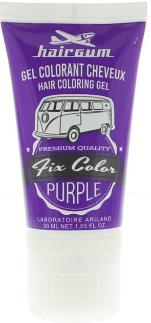Farba kremowa z utleniaczem do włosów Hairgum Fix Color Gel Colorant Purple 60 ml (3426354085420) - obraz 1