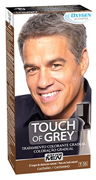 Farba kremowa bez utleniacza do włosów Just For Men Touch Of Grey Colorante Gradual 30 ml (8413853460006) - obraz 1