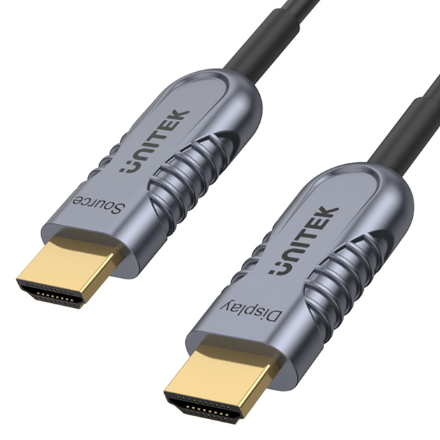 Kabel Unitek HDMI - HDMI 2.1 AOC 8K 120 Hz 5 m (C11027DGY) - obraz 1