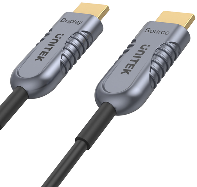 Kabel Unitek HDMI - HDMI 2.1 AOC 8K 120 Hz 20 m (C11030DGY) - obraz 2