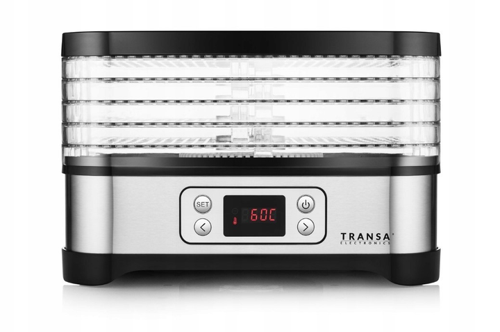 Сушилка для фруктов грибов и овощей Transa Electronics TE-42 400 Вт 5 уровней - изображение 7