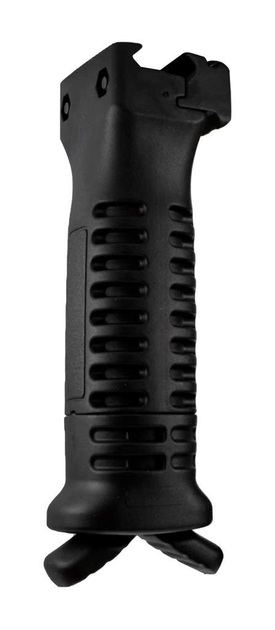 Передняя рукоятка-сошки DLG Tactical (DLG-066) на Picatinny (полимер) черная - изображение 2
