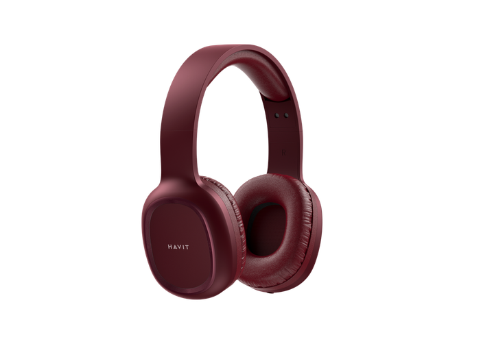 Навушники накладні бездротові HAVIT HV-H2590BT PRO Red - Фото 1 Навушники накладні бездротові HAVIT HV-H2590BT PRO Red - зображення 1