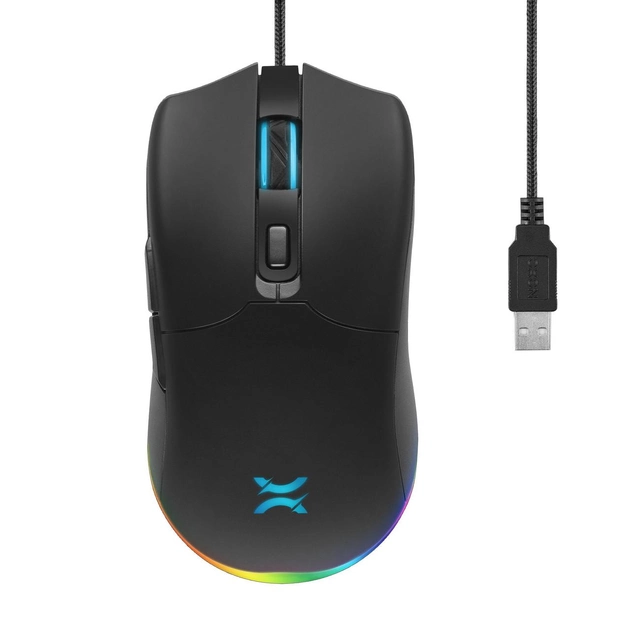 Мышка Noxo Dawnlight Gaming mouse Black USB (4770070881910) - изображение 1