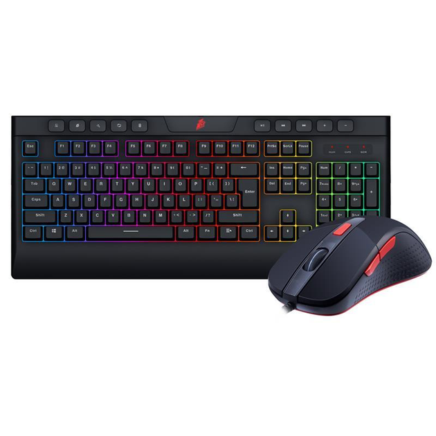 Комплект (клавиатура, мышка) 1stPlayer K8 KIT Black USB – фото, отзывы ...