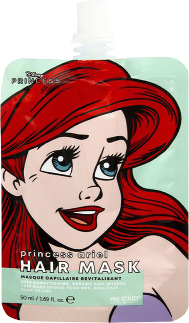 Маска для волосся Mad Beauty Disney Pop Mascarilla Capilar Ariel 50 мл (5060599184326) - зображення 1