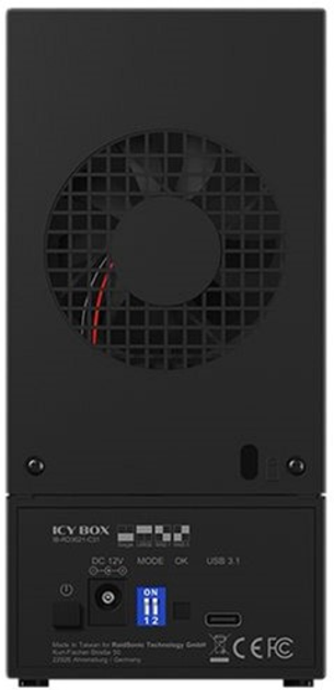 Зовнішня кишеня Icy Box IB-RD3621-C31 для HDD/SSD USB 3.1 (IB-RD3621-C31) - зображення 3