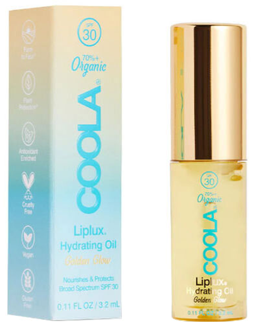 Olej do ust Coola Liplux Hydrating Oil SPF30 3.2 ml (850023528667) - obraz 1