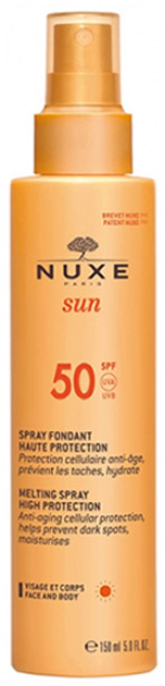 Spray do ochrony przeciwsłonecznej Nuxe Sun High Protection Melting Spray SPF50 150 ml (3264680012525) - obraz 1