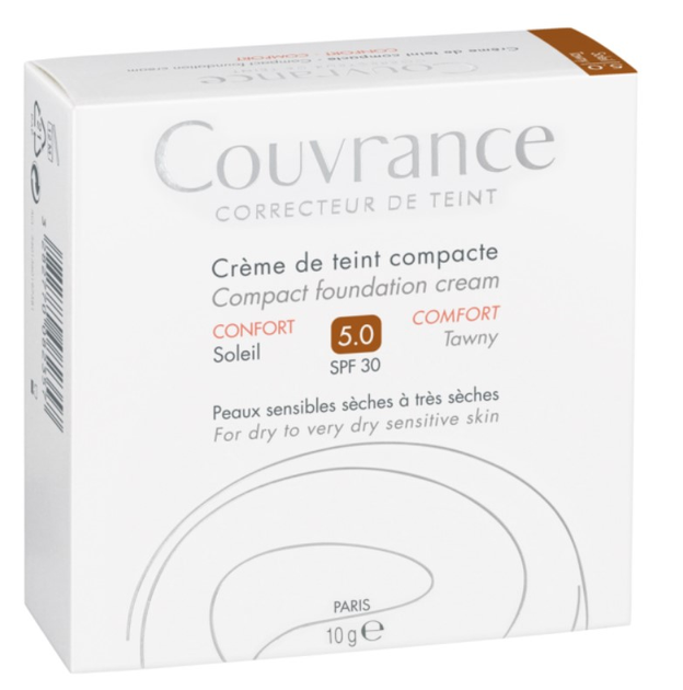 Puder w kremie CAvene Couvrance 5.0 SPF30 10 ml (3282770082357) - obraz 1