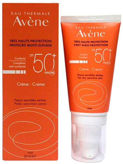 Krem przeciwsłoneczny Avene Face Cream SPF50+ Dry Sensitive Skin 50 ml (3282770149487) - obraz 1