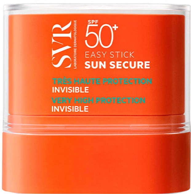 Сонцезахисний крем Svr Sun Secure Easy Stick Invisible SPF50+ 10 г (3662361001330) - зображення 1
