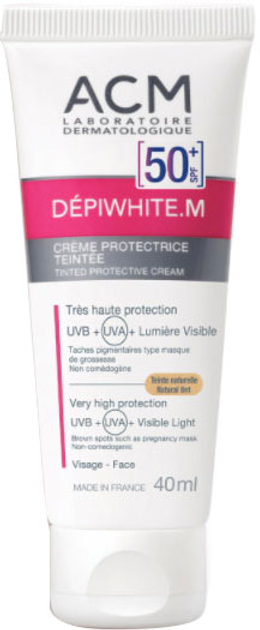 Сонцезахисний крем ACM Laboratoire Depiwhite.M Tinted Protective Cream SPF50+ 40 мл (3760095252681) - зображення 1