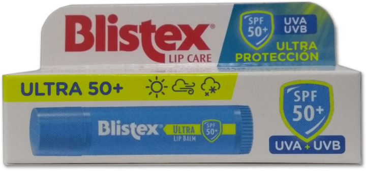 Сонцезахисний крем Blistex Protect Ultra Lip SPF50+ 4.25 г (7310610016234) - зображення 1