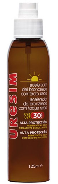 Olej przeciwsłoneczny Uresim Dry Oil Tan Accelerator SPF30 125 ml (8437001806010) - obraz 1