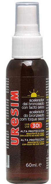 Przeciwsłoneczny olejek Uresim Dry Oil Tan Accelerator SPF30 60 ml (8437001806690) - obraz 1