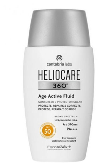 Сонцезахисний флюїд Heliocare 360 Age Active Fluid SPF50 50 мл (8470001977786) - зображення 1