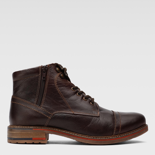 Акція на Чоловічі зимові черевики Lasocki 1783 44 Темно-коричневі від Rozetka