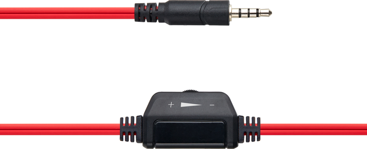 Навушники Canyon HSC-1 Black-Red (CNS-CHSC1BR) - зображення 5