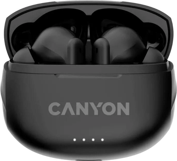 Бездротові навушники Canyon TWS-8 Black (CNS-TWS8B) - зображення 1