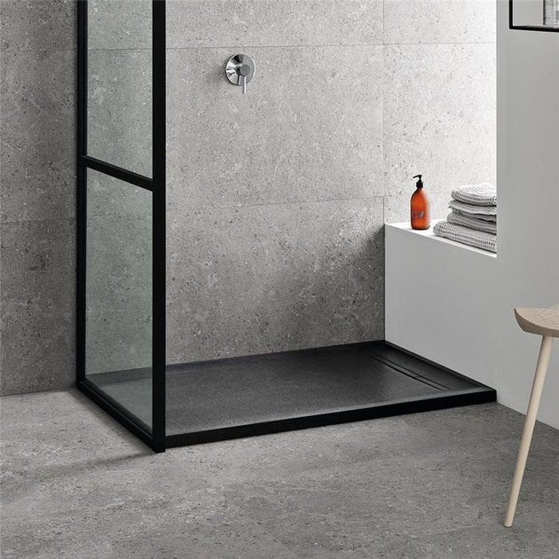 Душевой поддон Geberit Sestra, 120x80, графит (550.274.00.2) - изображение 2