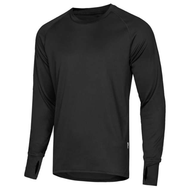 Лонгслив тактичечкий мужская футболка с длинным рукавом для силовых структур M Черный (SK-N1160MS) - изображение 1