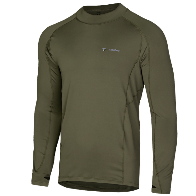 Лонгслив тактичечкий мужская футболка с длинным рукавом для силовых структур L Олива (SK-N7065LS) - изображение 1
