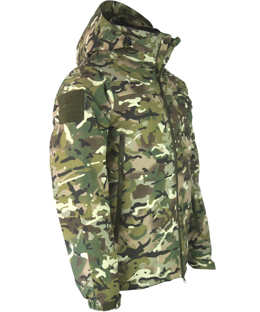 Куртка тактическая износостойкая легкая теплая куртка для спецслужб XL Мультикам (SK-Nkb-dsfj-btp-xlS) - изображение 1
