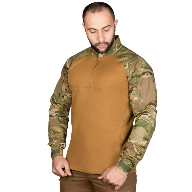 Рубашка боевая тактическая дышащая рубашка для специальных подразделений UBACS L Multicam/Койот (SK-N7047(L)S) - изображение 2