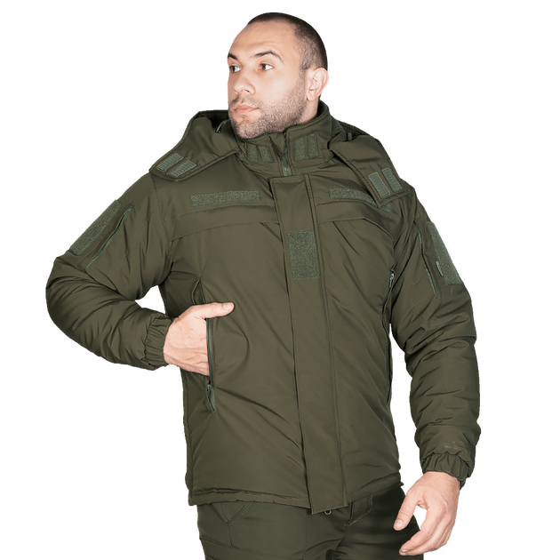 Куртка тактическая полевая износостойкая теплый верх для силовых структур L Олива (SK-N6657LS) - изображение 2