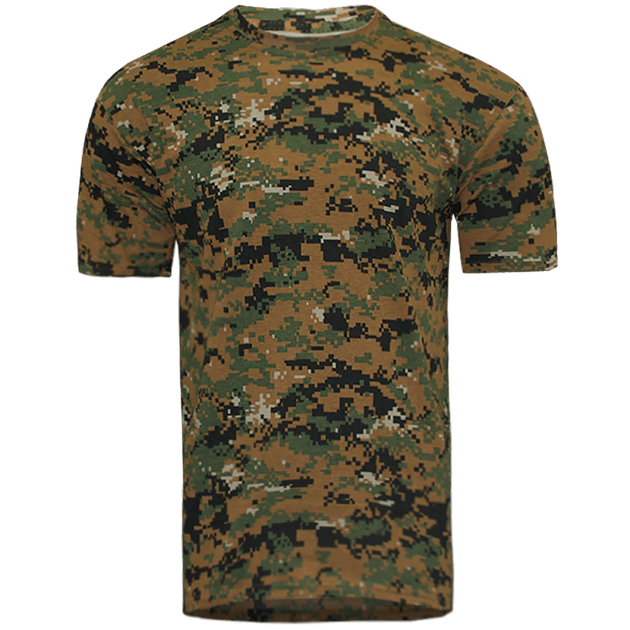 Футболка тактическая мужская летняя повседневная футболка для силовых структур S Marpat Brown (SK-N167SS) - изображение 1