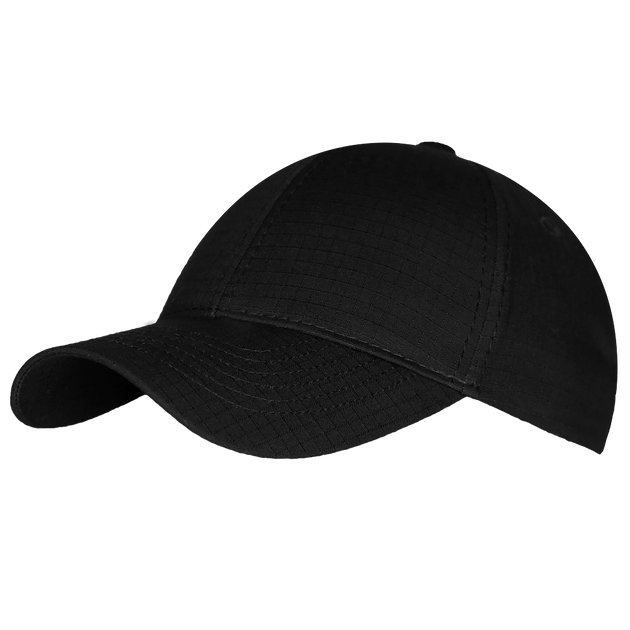 Бейсболка тактична універсальна кепка для спецслужб KOMBAT 5844 Чорний (SK-N5844S) - зображення 1