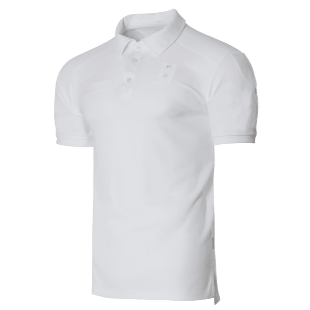Поло тактическое мужское повседневная дышащая футболка для силовых структур KOMBAT XXL Белый (SK-N954XXLS) - изображение 1