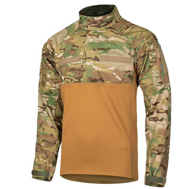 Рубашка тактическая полевая износостойкая летне-весенняя рубашка KOMBAT XXL Multicam/Койот (SK-N7072XXLS) - изображение 1
